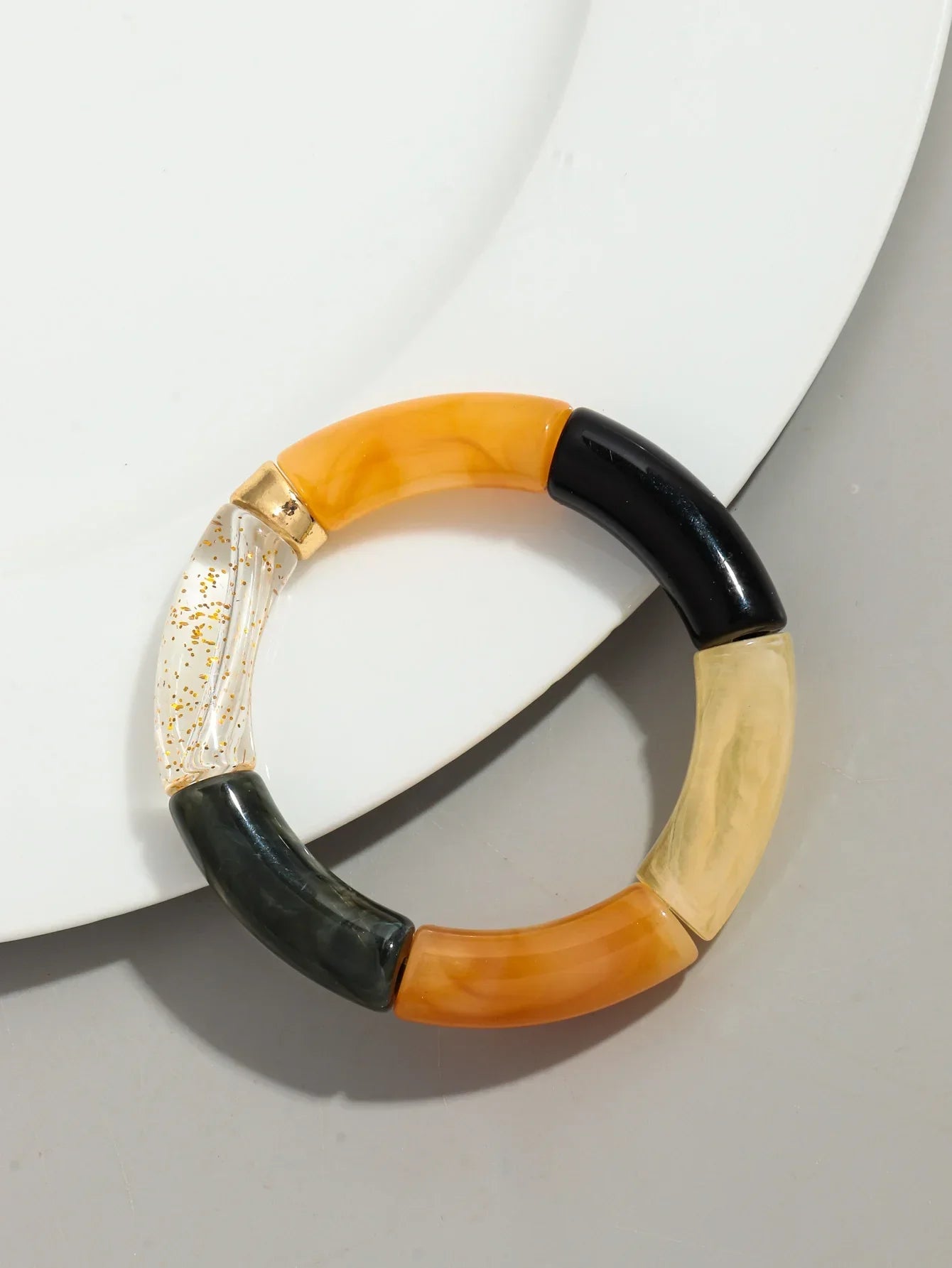 Bracelets acryliques bohème femme – 28 modèles colorés à mixer