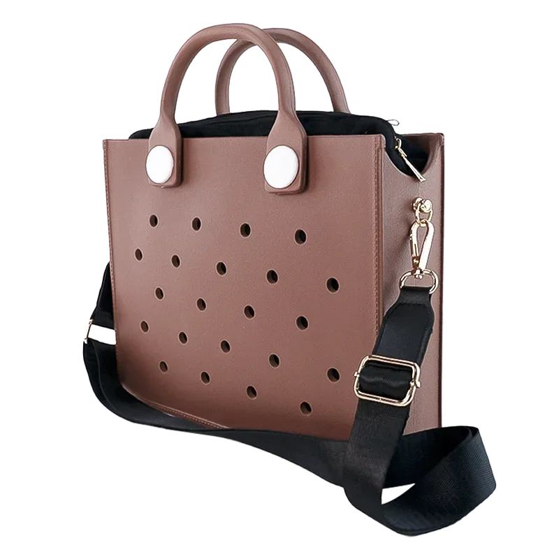 Portofino cabas EVA rigide perforé multicolore - sac perforé EVA GoHappy