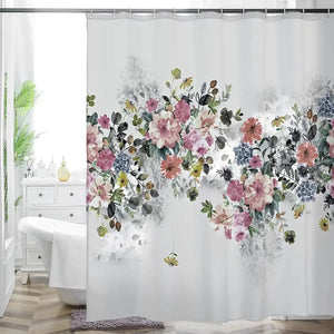 Rideau Douche Inspirant Nature Plantes 26 Designs Multi-Tailles - rideaux de douche GoHappy