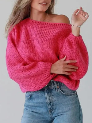 Pull oversize Winter Muse femme cocoon chic - pull-over femme GoHappy
