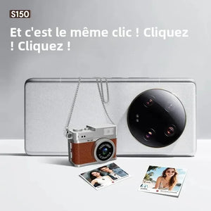 Caméra Pocket Rétro Mini Appareil Photo Porte-Clé Bijou 1080P - mini appareil photo GoHappy