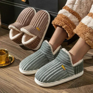 Pantoufles ultra-douces Cocooning - Hiver Confort Homme & Femme - pantoufles GoHappy