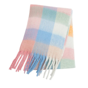 Echarpe Douce Rainbow Hiver - Cachemire et Style Bohème - écharpe GoHappy