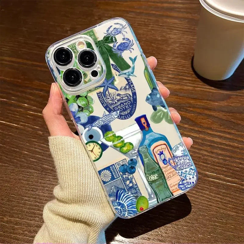 Coque iPhone Méditerranée Aperitivo