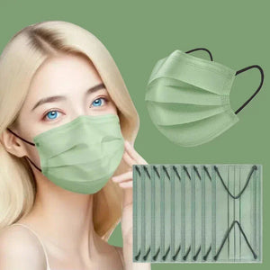 Masques Color Protect Jetables 4 Couches Respirants Unisexe - masque GoHappy