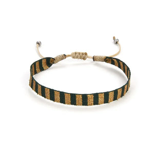 Bracelet Tissé Main Colombie Motifs Ethniques Bohème Amitié - bracelets tissés GoHappy
