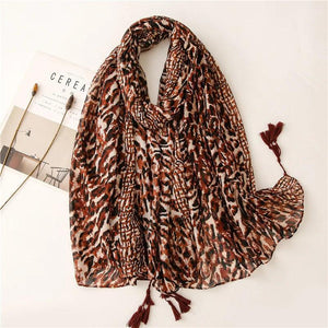 64 Foulards en Coton Look Décontracté et Chic - foulard GoHappy