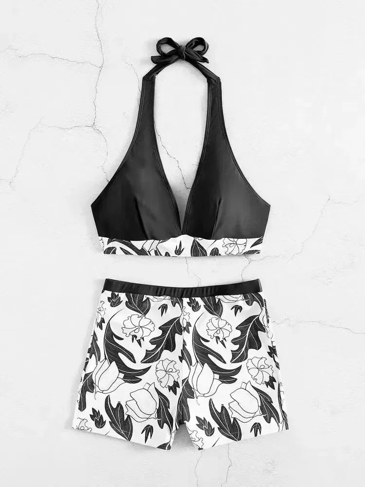 Maillot de bain Exotica fleur bikini - maillot de bain GoHappy