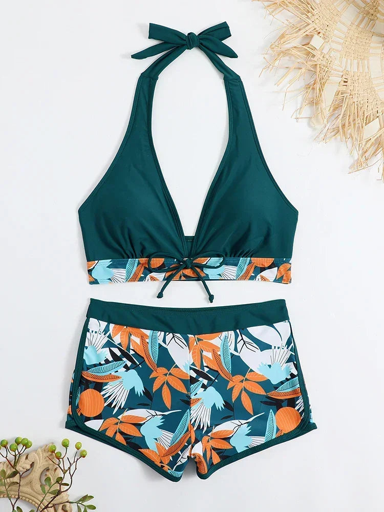 Maillot de bain Exotica fleur bikini - maillot de bain GoHappy