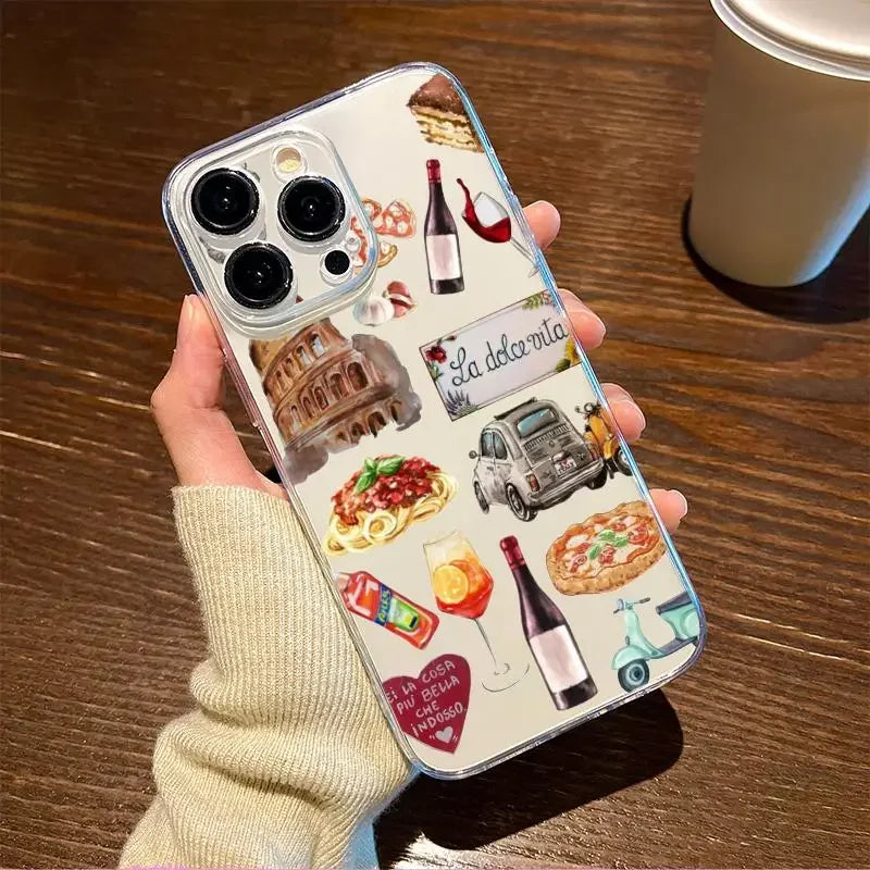 Coque iPhone Méditerranée Limoncello