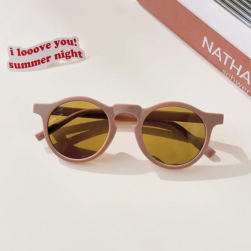 Candy Vision lunettes rondes enfants look rétro coloré