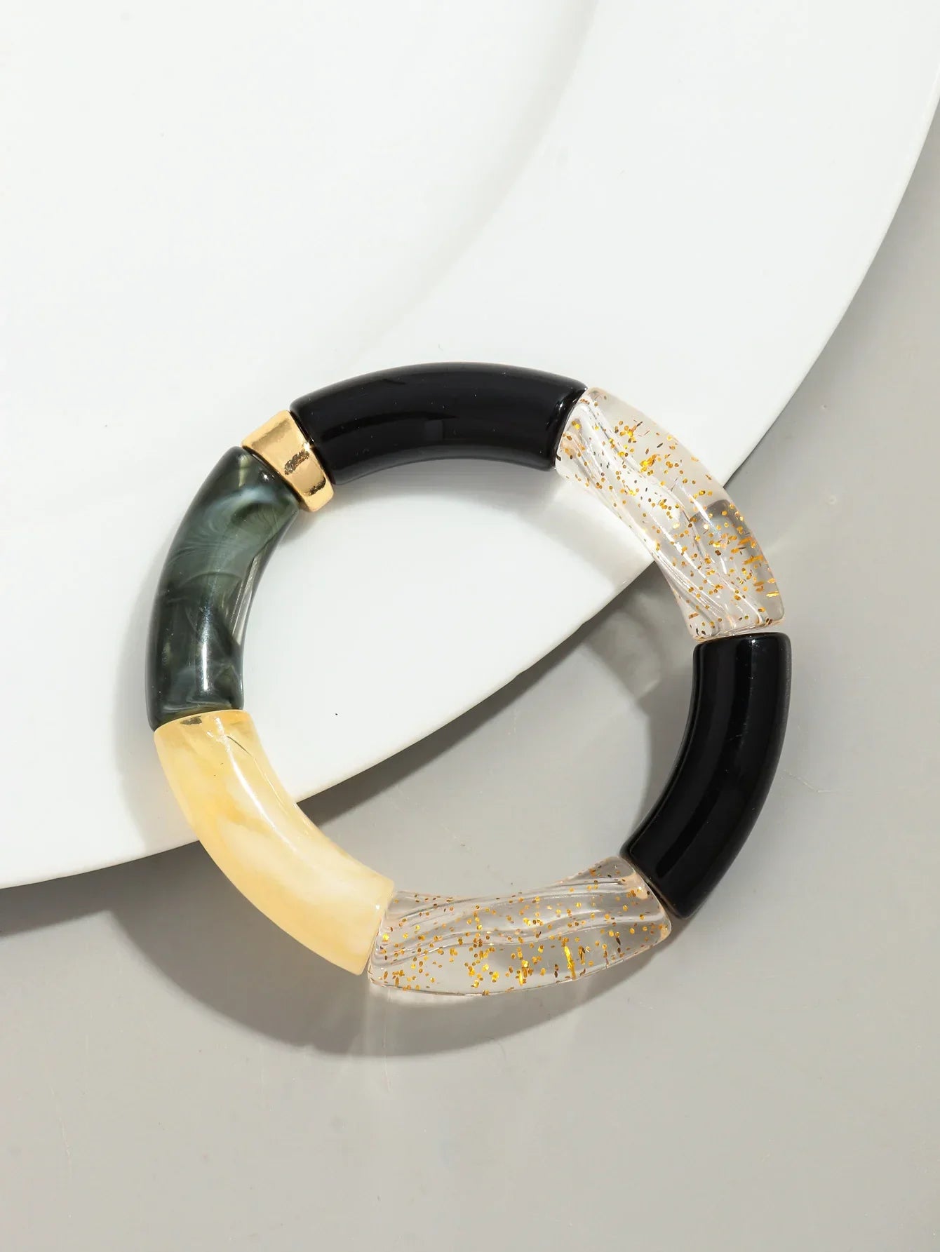 Bracelets acryliques bohème femme – 28 modèles colorés à mixer