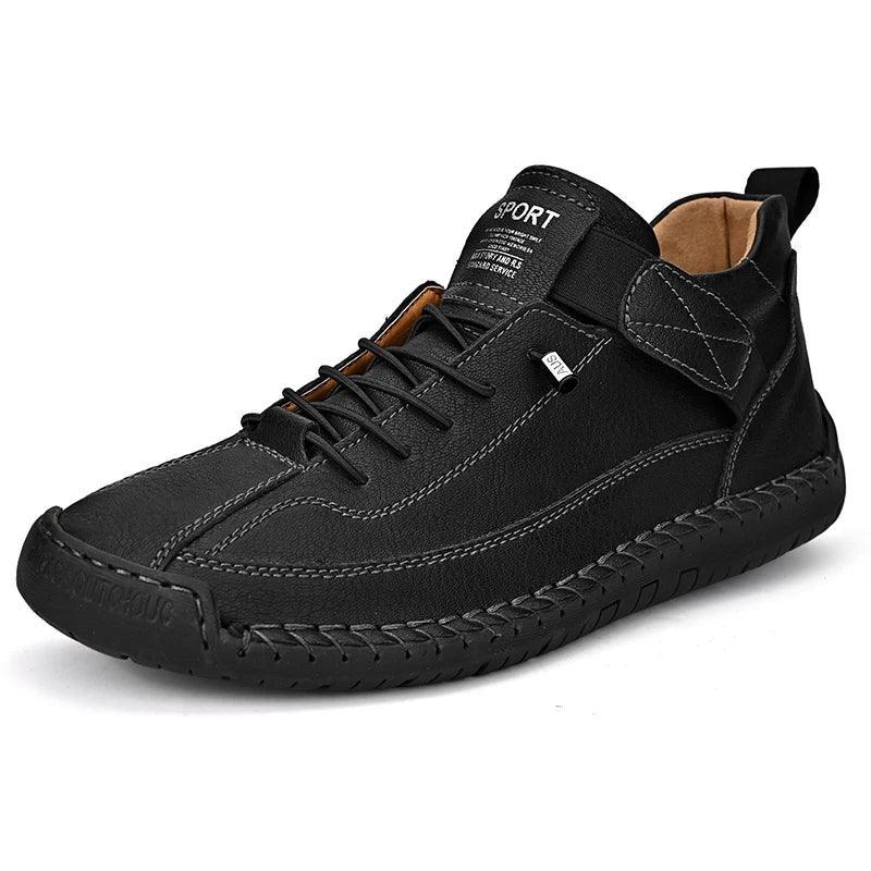 Atlas Drift mocassins homme cuir cousu main confort souple - GoHappy