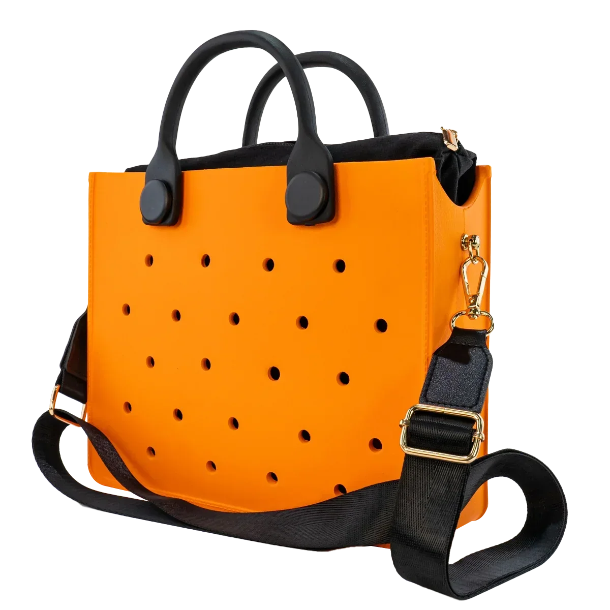 Portofino cabas EVA rigide perforé multicolore - sac perforé EVA GoHappy