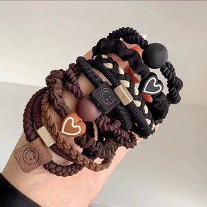 23 Sets de Chouchous Élastiques – Accessoires Cheveux Mode et Polyvalents - Chouchous Élastiques GoHappy