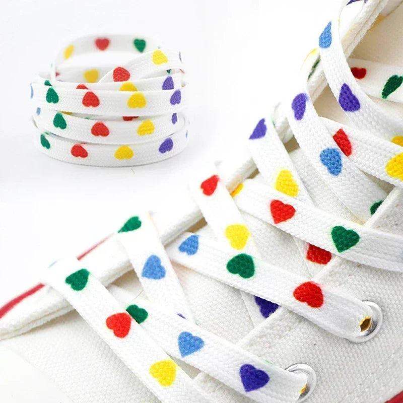 Lacets plats fun motifs cartoon sneakers originales - lacets de sneakers GoHappy