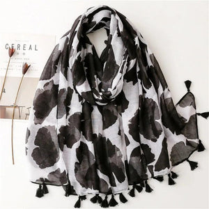 64 Foulards en Coton Look Décontracté et Chic - foulard GoHappy