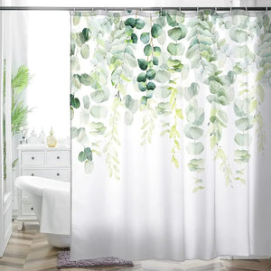 Rideau Douche Inspirant Nature Plantes 26 Designs Multi-Tailles - rideaux de douche GoHappy