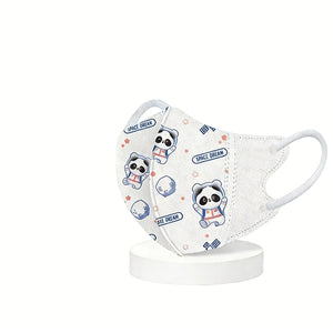 Masques Enfant Protection Cartoon 3 Couches 4-12 Ans Lot 30 pièces - masques de protection GoHappy