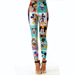 Leggings Disney Serie S au XXL Graphismes Pop Art - leggings GoHappy