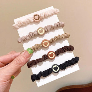 23 Sets de Chouchous Élastiques – Accessoires Cheveux Mode et Polyvalents - Chouchous Élastiques GoHappy