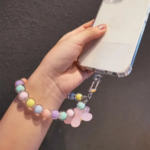 Sangle Sécurité téléphone femme poignet libre mouvement fluide - Système anti-chute smartphone GoHappy