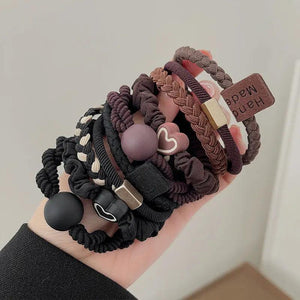 23 Sets de Chouchous Élastiques – Accessoires Cheveux Mode et Polyvalents - Chouchous Élastiques GoHappy