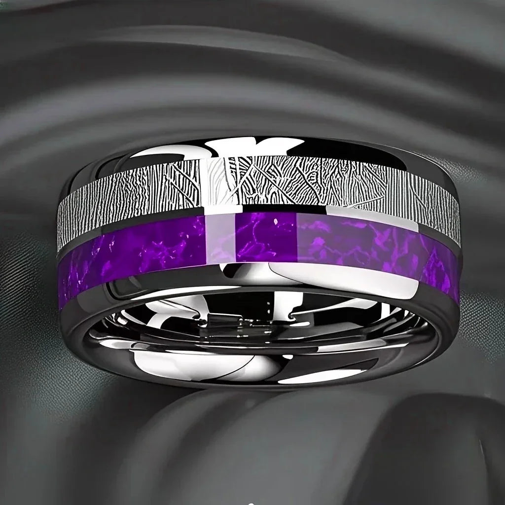 Nature Mood bague unisexe 8 mm - bague GoHappy