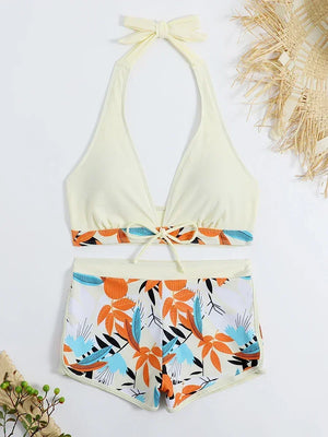 Maillot de bain Exotica fleur bikini - maillot de bain GoHappy