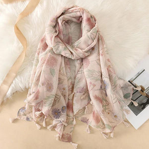 64 Foulards en Coton Look Décontracté et Chic - foulard GoHappy