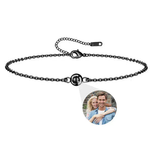 Bracelet Photo Gravé Projection Personnalisable - bracelets personnalisés GoHappy