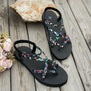 Milos Breeze sandales plates femme bohème - sandales femme GoHappy