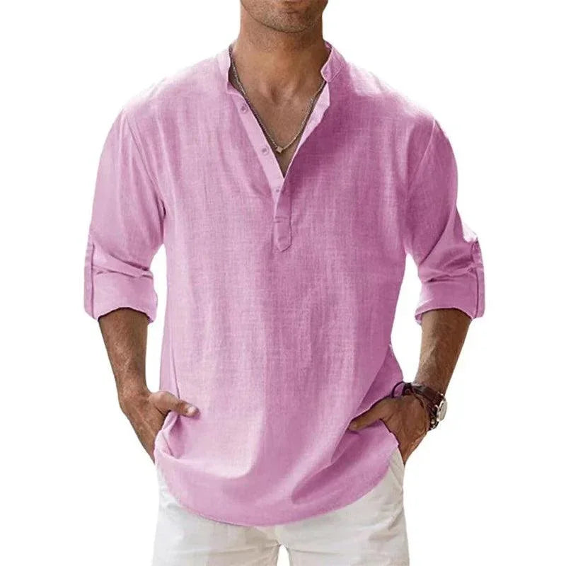 Chemise Évasion en Lin & Coton - Chemises GoHappy