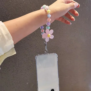 Sangle Sécurité téléphone femme poignet libre mouvement fluide - Système anti-chute smartphone GoHappy