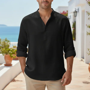 Chemise Évasion en Lin & Coton - Chemises GoHappy