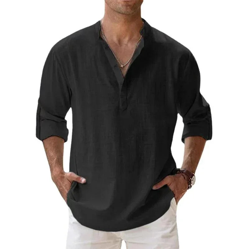 Chemise Évasion en Lin & Coton - Chemises GoHappy