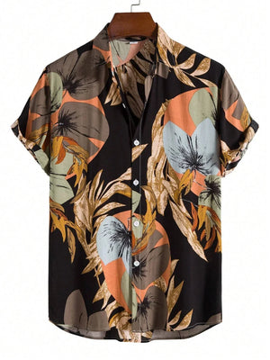 Chemises imprimées Palmiers homme été style décontracté vacances - chemise homme GoHappy