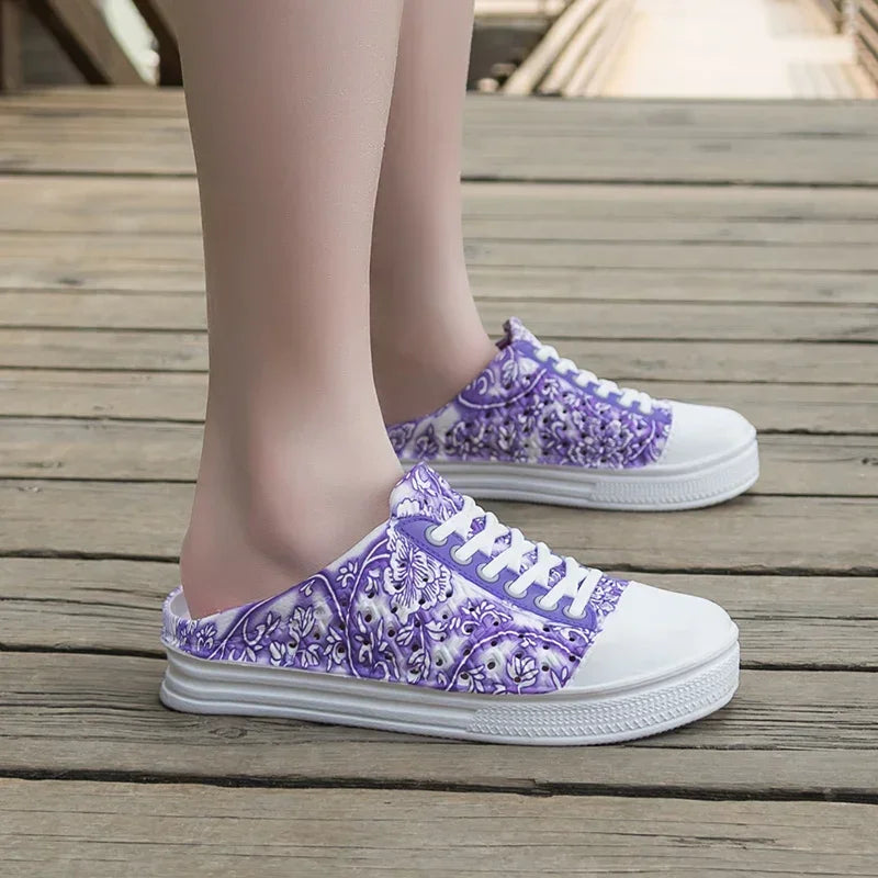 Azores Breeze baskets fleurs confort été