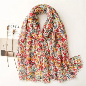 64 Foulards en Coton Look Décontracté et Chic - foulard GoHappy