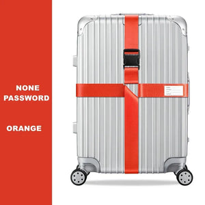 Sangle croisée avec ou sans code antivol Embarquement bagages - sangle de bagage GoHappy