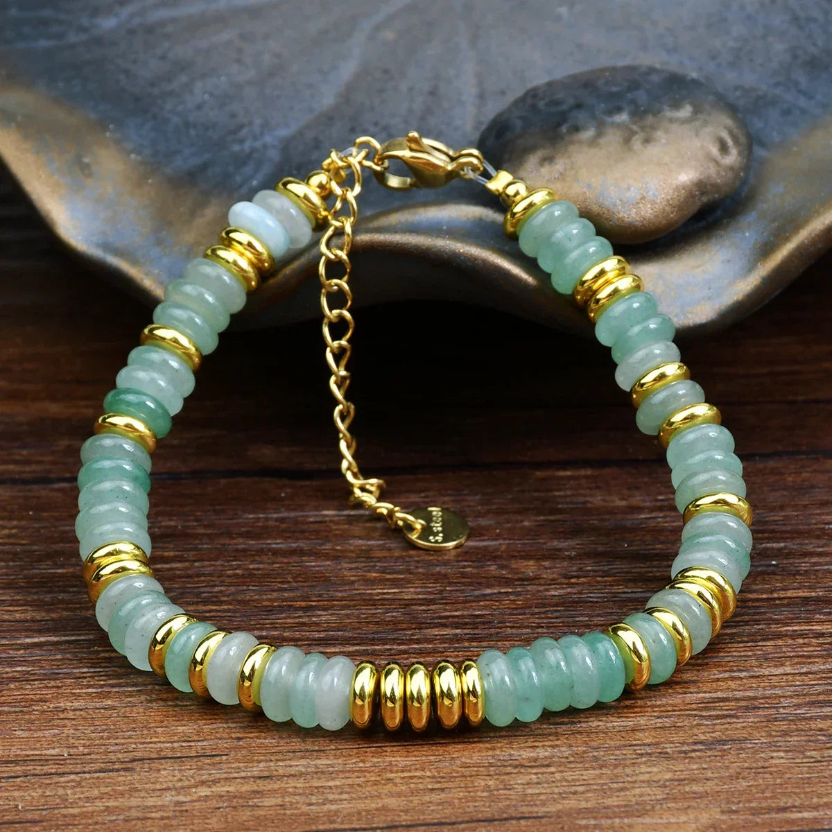 Good Vibes bracelet femme pierres naturelles colorées - bracelet femme GoHappy