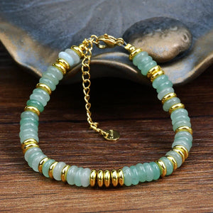 Good Vibes bracelet femme pierres naturelles colorées - bracelet femme GoHappy
