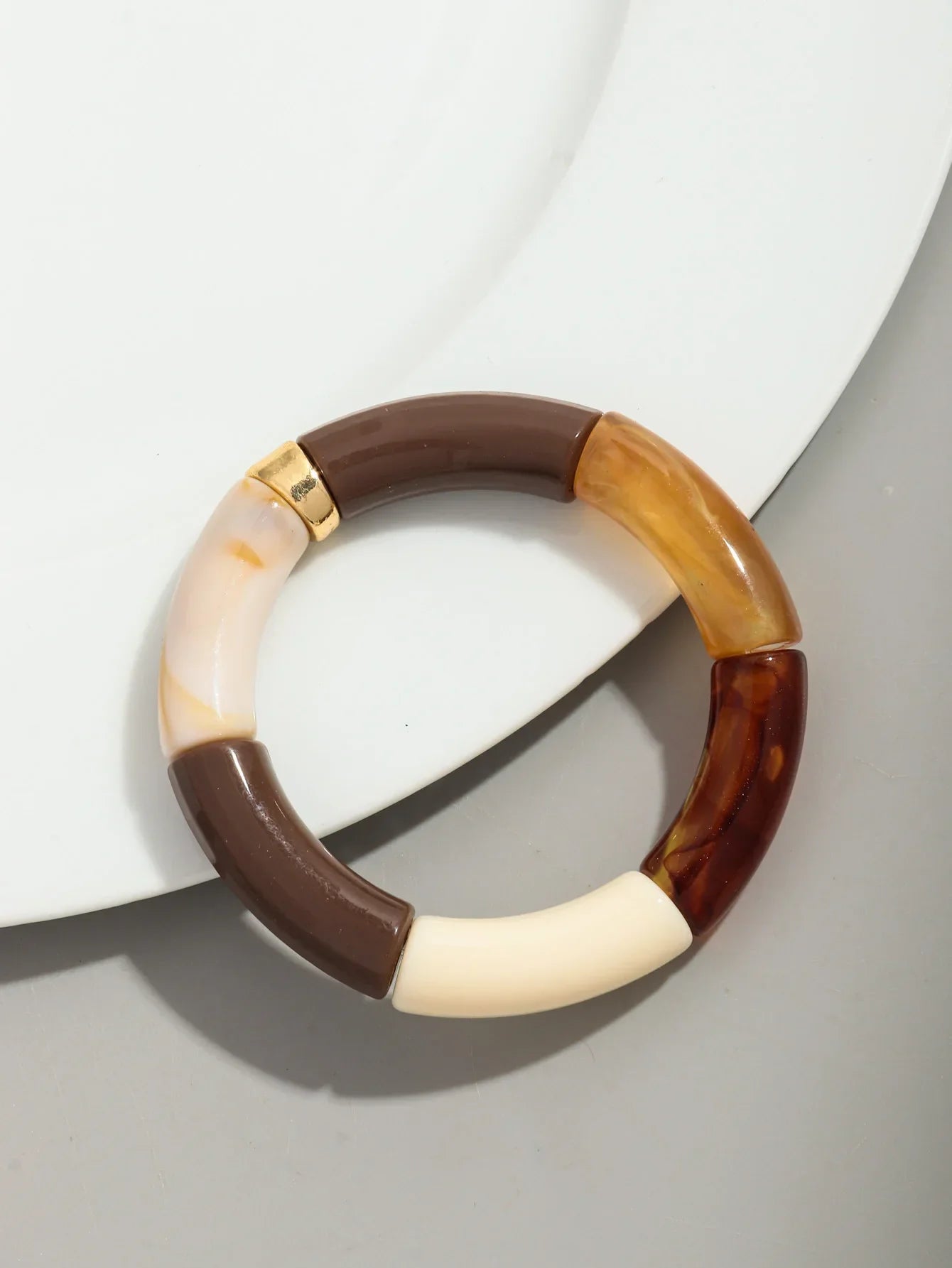 Bracelets acryliques bohème femme – 28 modèles colorés à mixer