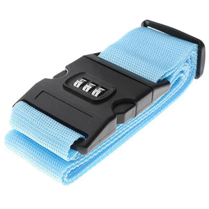 Voyage Soute sangle protection bagage à code antivol - sangle de bagage GoHappy