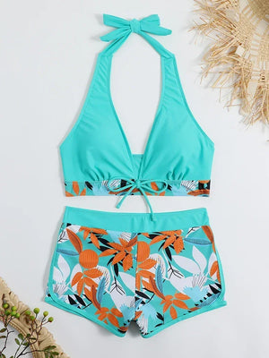 Maillot de bain Exotica fleur bikini - maillot de bain GoHappy