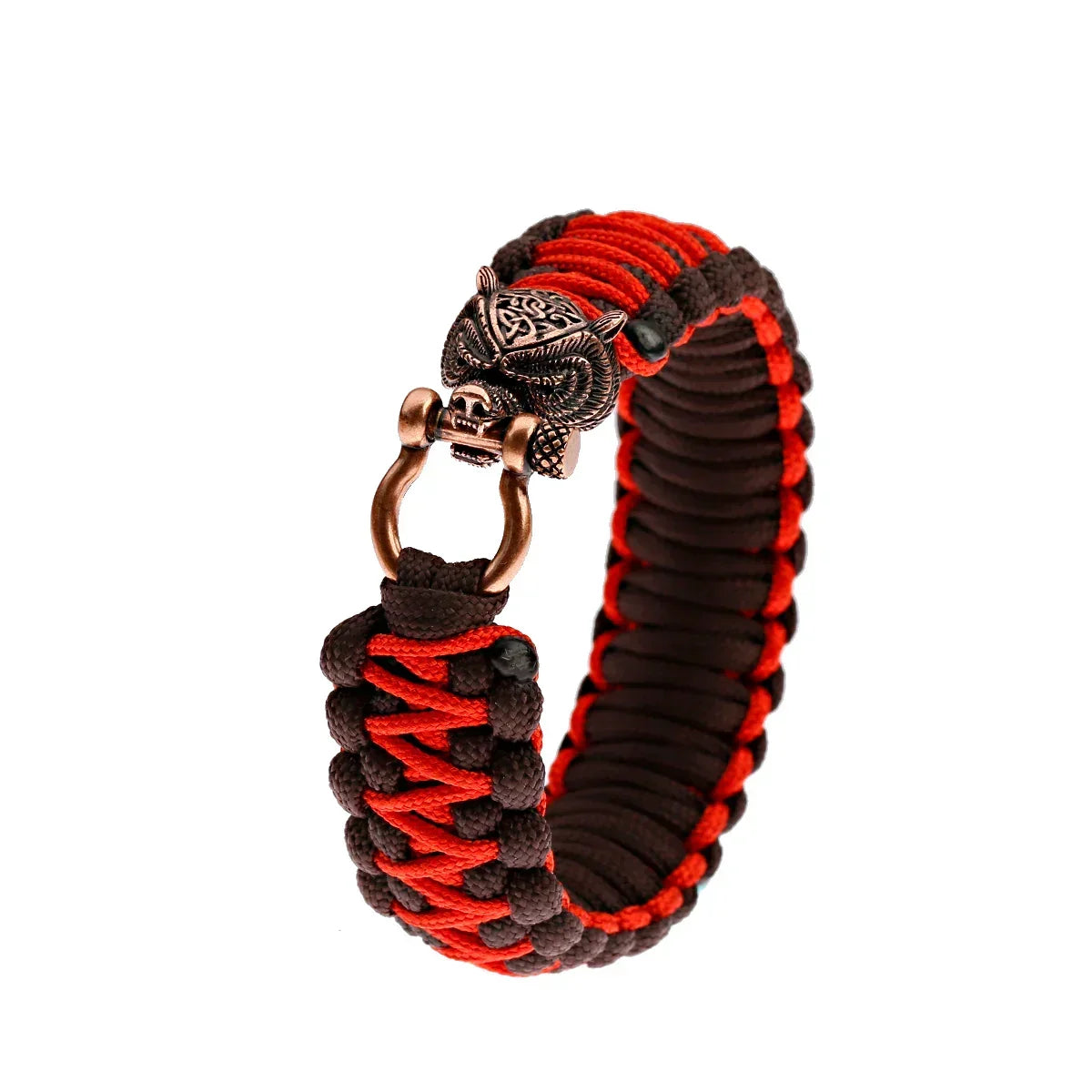 Bracelet Homme Viking Nordique Tressé Main Crâne Punk Antique - GoHappy France - bracelet homme GoHappy