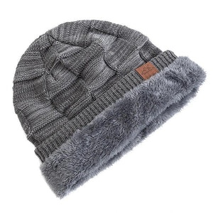Bonnet d’Hiver Femme à Maille Mélangée - Style Casual et Chaleur Assurée - bonnet hiver GoHappy