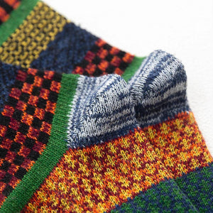 Chaussettes Laine Hiver Homme - Lot de 5 - chaussettes d'hiver GoHappy