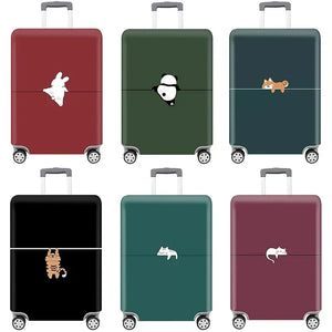 valise rigide motif animal dessin voyage cabine bagage à main léger GoHappy France