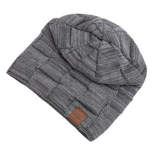 Bonnet d’Hiver Femme à Maille Mélangée - Style Casual et Chaleur Assurée - bonnet hiver GoHappy